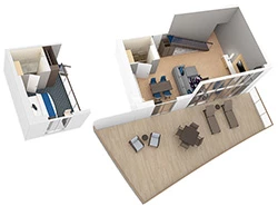 Star Loft Suite diagram