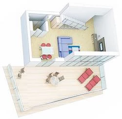 Star Loft Suite diagram