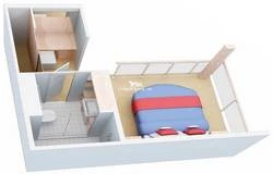 Crown Loft Suite diagram