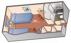 Celebrity Century Oceanview Layout