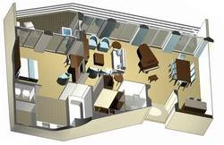 Celebrity Eclipse Penthouse Suite Layout