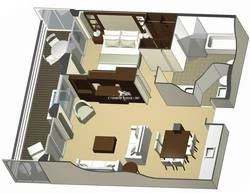 Royal Suite diagram