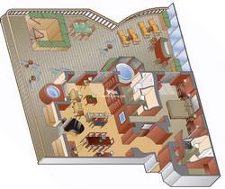 Penthouse Suite diagram