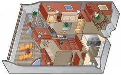 Royal Suite diagram