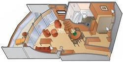 Celebrity Suite diagram