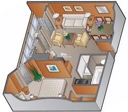 Royal Suite diagram