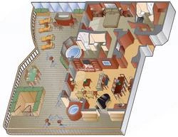 Penthouse Suite diagram