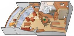 Celebrity Suite diagram