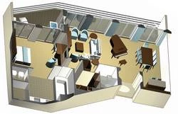 Penthouse Suite diagram