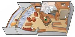 Celebrity Suite diagram