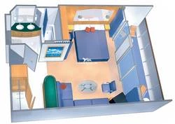 Grand Suite - 1 Bedroom diagram