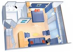 Grand Suite - 1 Bedroom diagram