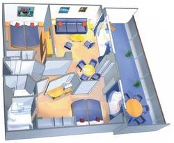 Grand Suite - 2 Bedroom diagram