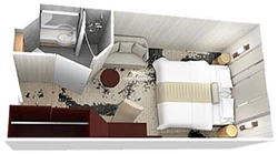 Azamara Onward Interior Layout