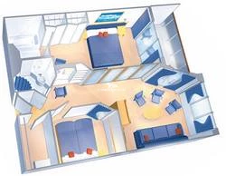 Grand Suite - 2 Bedroom diagram