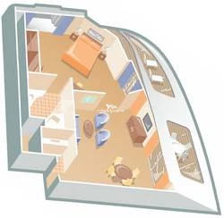 Royal Suite diagram