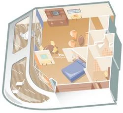 Penthouse Suite diagram