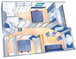 Grand Suite - 2 Bedroom diagram