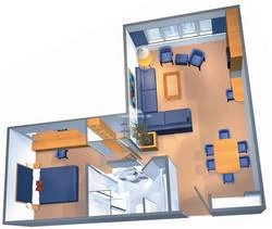 Royal Suite diagram