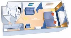 Spacious Oceanview diagram