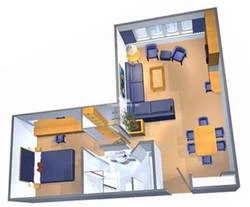 Royal Suite diagram