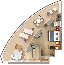 Haven Aft Penthouse diagram