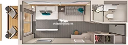 Balcony floor plan