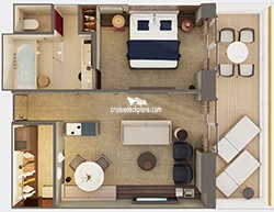 Haven Owner Suite diagram