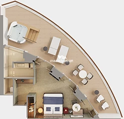 Haven Aft Penthouse diagram