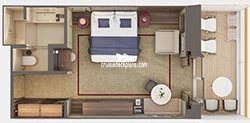 Norwegian Luna Haven-Penthouse Layout