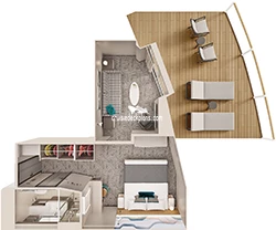 Forward-Suite floor plan