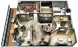 Oceania Suite diagram