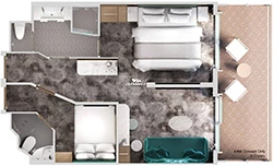 Concierge Family Verandah diagram