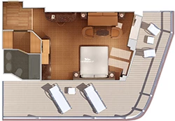 Grand Vista Suite diagram