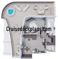 Cocoon Residence Suite diagram