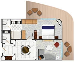 Horizon Owners Suite diagram