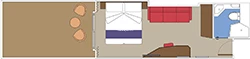 Balcony Suite diagram